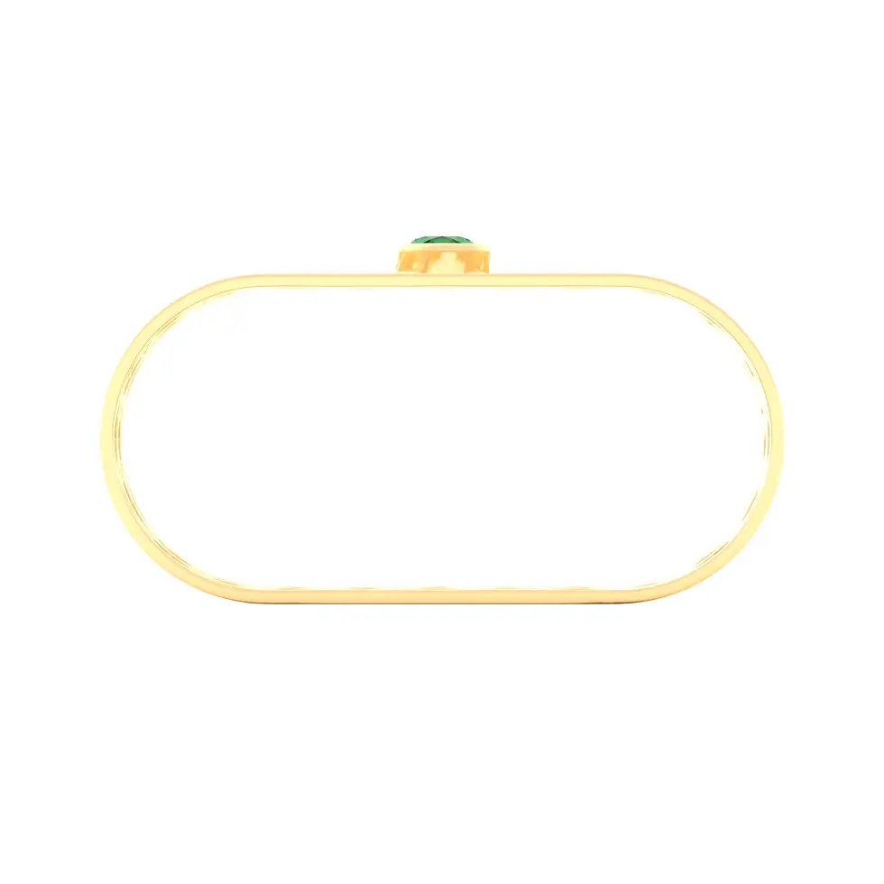 Miniaturbild: Sands Oriental - Yellow Gold with Zambian Emerald