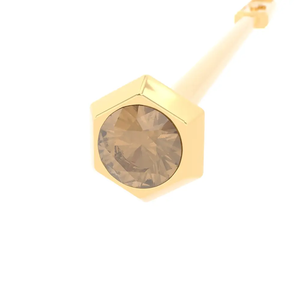 Thumbnail: Coctel Sitta - Yellow Gold with Champagne Zircon