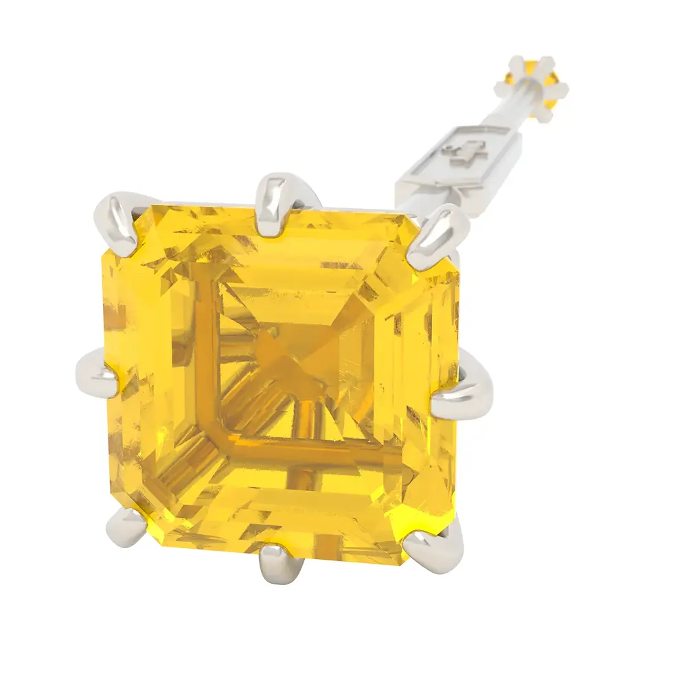 Miniaturbild: Viski Saba - Whiskey Stirrer Saba with Golden Citrine - GIFT SET