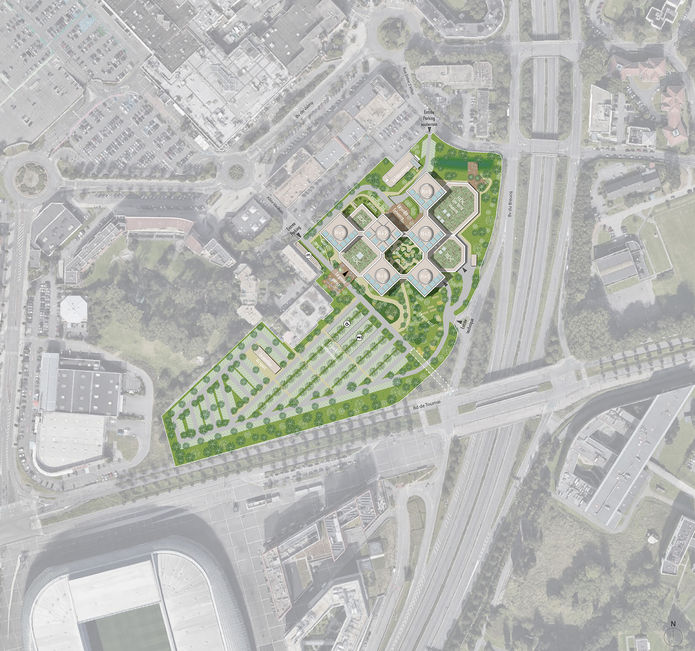 CARSAT villeneuve d'ascq Saison Menu & Associes Architectes Urbanistes