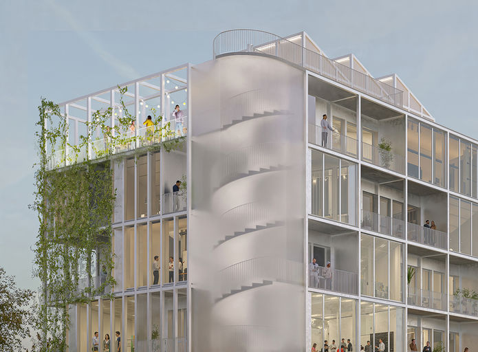 H.A.L.L.E EURALIMENTAIRE Lille Saison Menu Architectes Urbanistes & Associes