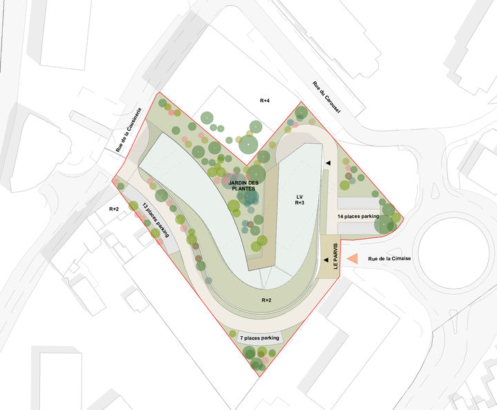 Le ruban-villeneuve d'ascq- Saison Menu & Associes Architectes Urbanistes