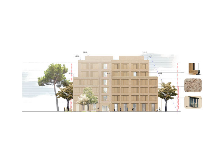 Villeneuve d'ascq - allée du TENNIS - Saison Menu & Associes Architectes Urbanistes
