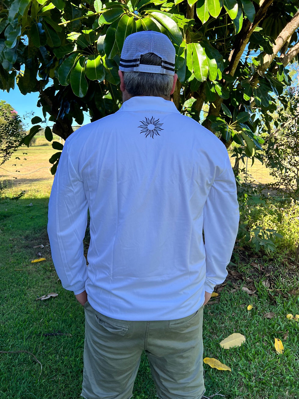 Mens White with Pockets