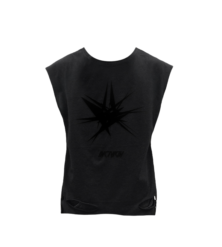 'STAR LOGO' SLEEVELESS TEE