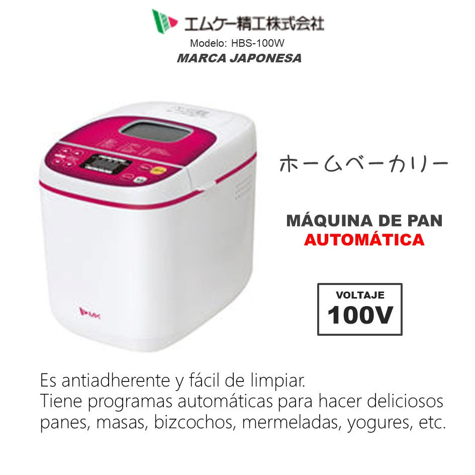 MAQUINA DE PAN MK SEIKO HBS-100W 5428