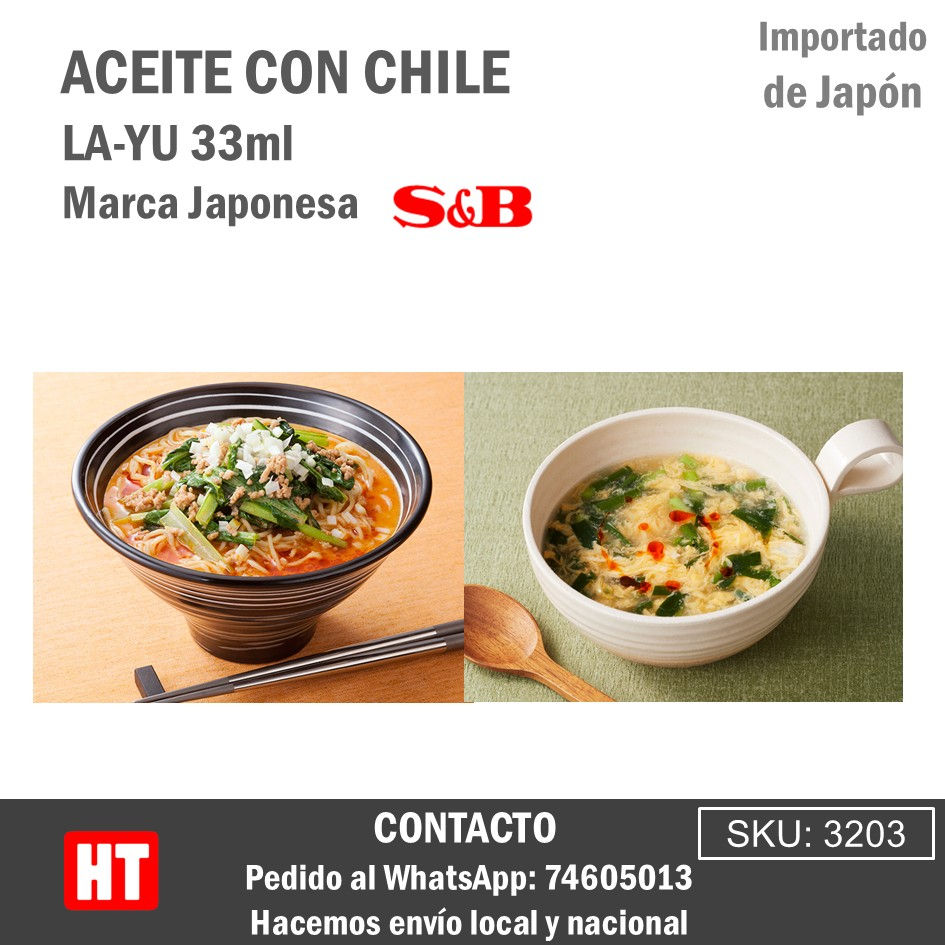 Miniatura: ACEITE CON CHILE LA YU SB 33G
