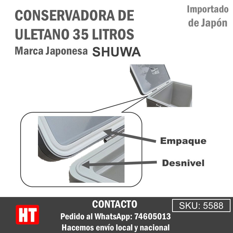 Miniatura: CONSERVADORA 35L PLOMO SHUWA 5588