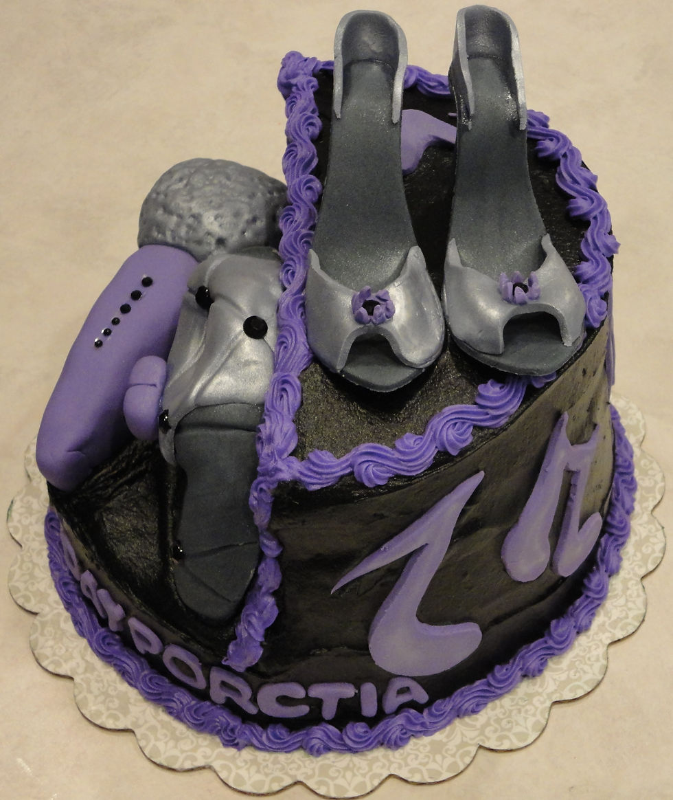 Music & Fashion Cake