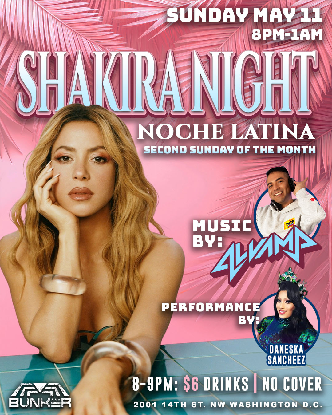 Shakira Night: Noche Latina with ALVAMP
