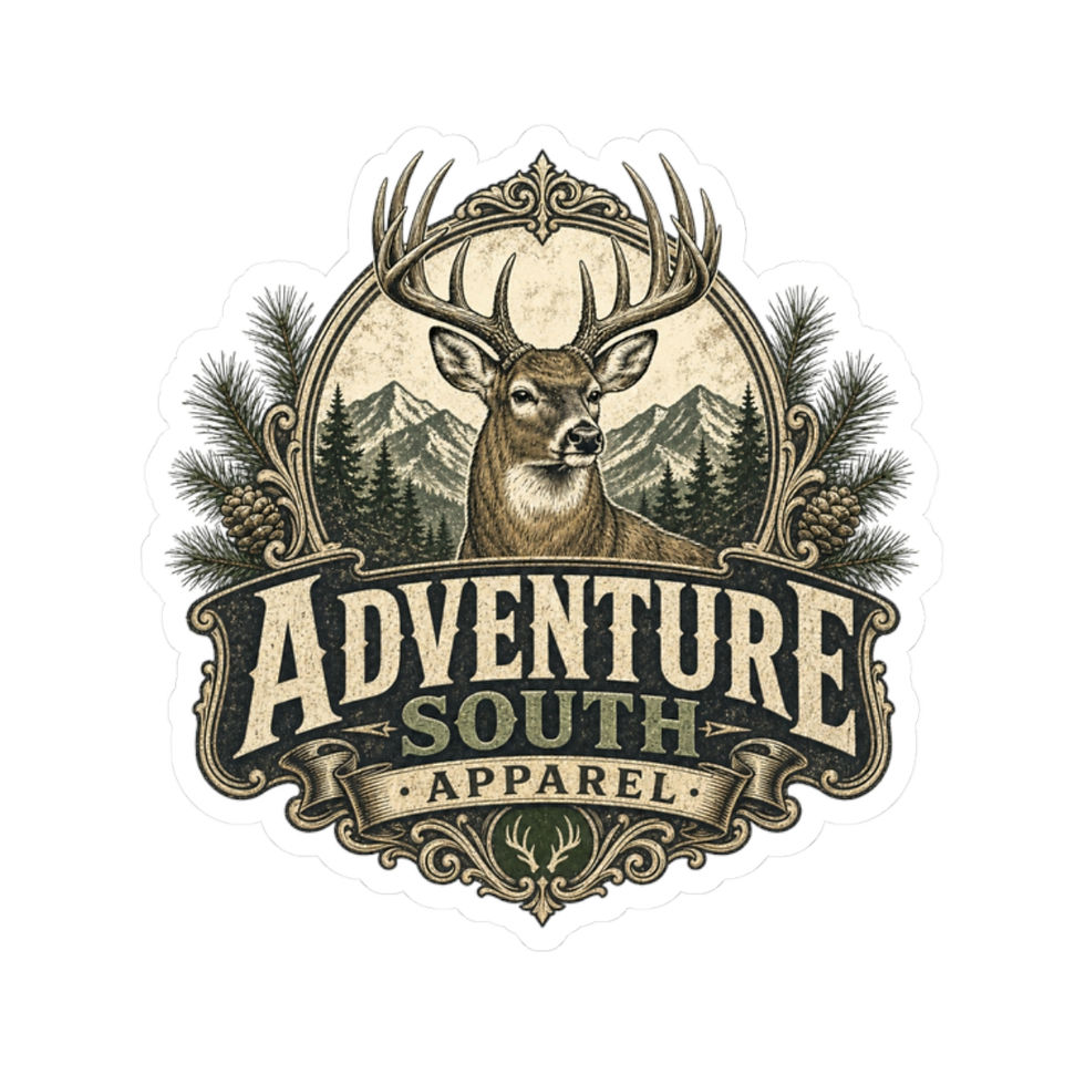Thumbnail: ASA Deer Logo Sticker — Kiss-Cut Sticker