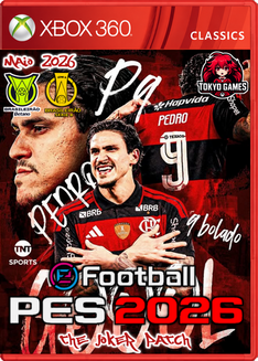PES 2026: The Joker PATCH - Atualização de Maio - XBOX 360 RGH