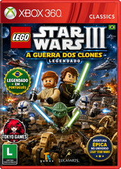 LEGO Star Wars III: The Clone Wars - XBOX 360 RGH [LEGENDADO PT-BR] {2026}