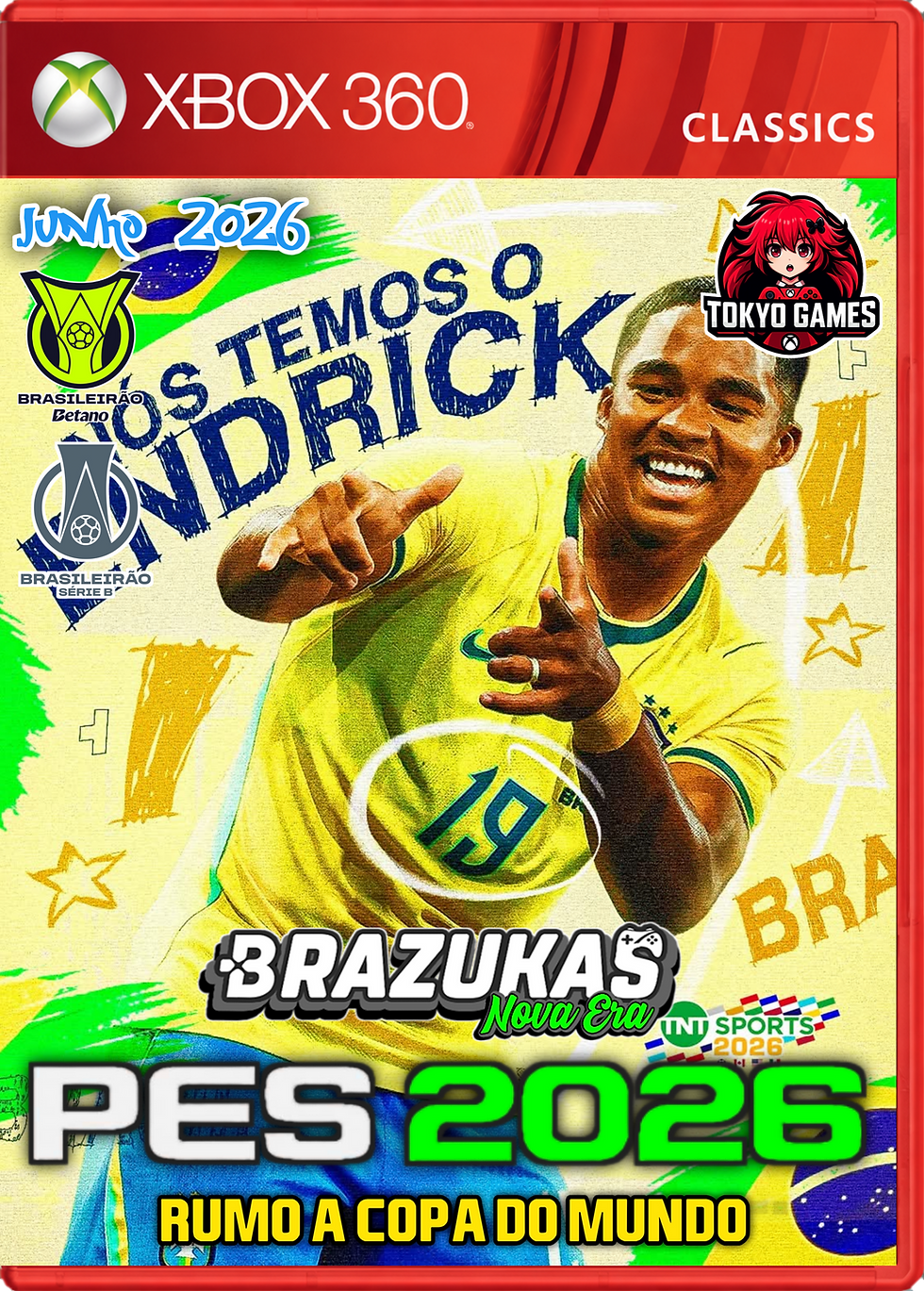 Miniatura: PES 2026: Brazukas Patch - ATUALIZAÇÃO DE JUNHO - Rumo a Copa do MUNDO