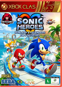 Sonic Heroes - XBOX CLASSIC [DUBLADO E LEGENDADO PT-BR] {2026}