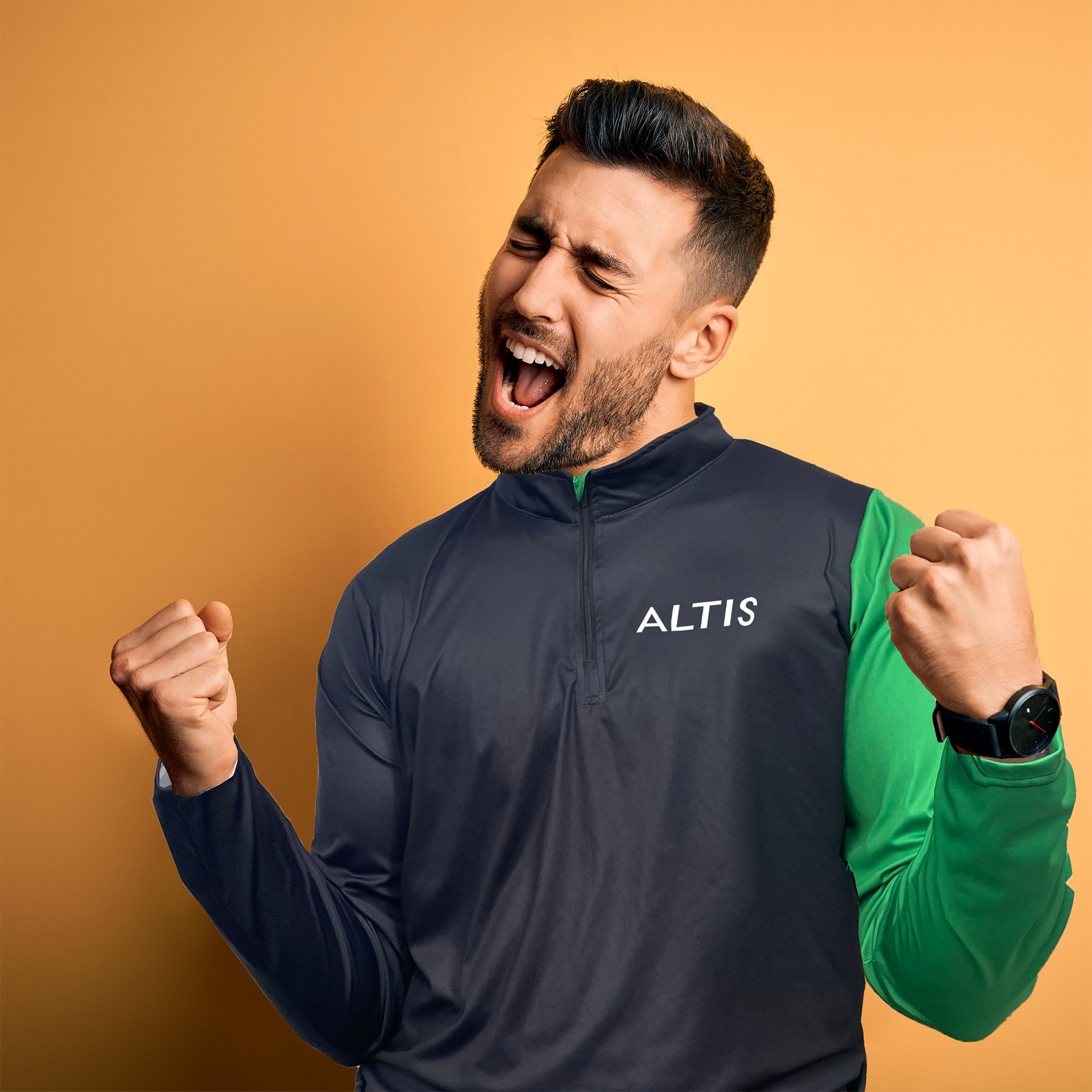 Col Montant Quart-Zip