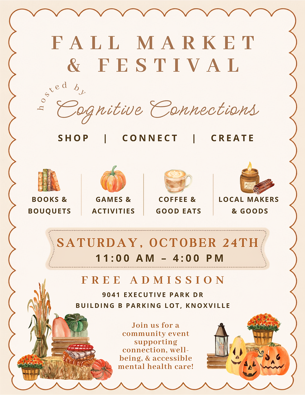 Cognitive Connections Fall Market & Festival