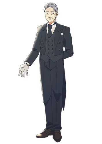 【立ち絵素材】バトラー・執事のおじいさん