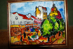Peinture sur verre
