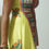 Thumbnail: Yellow African Print Dress