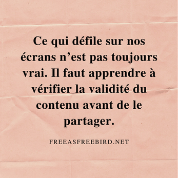 Ce qui défile sur nos écrans n’est pas toujours vrai