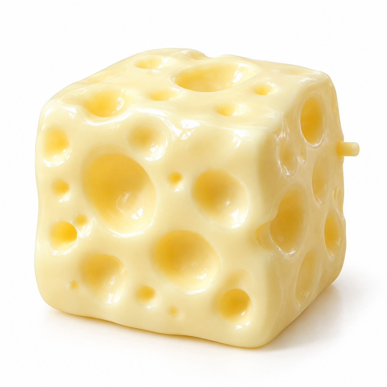 🧀 Squishy 7cm Quesito de Vaselina