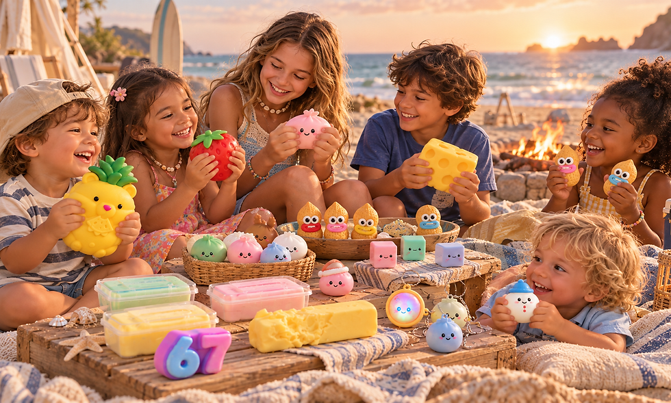 Aventura de juguetes al atardecer en la playa.png
