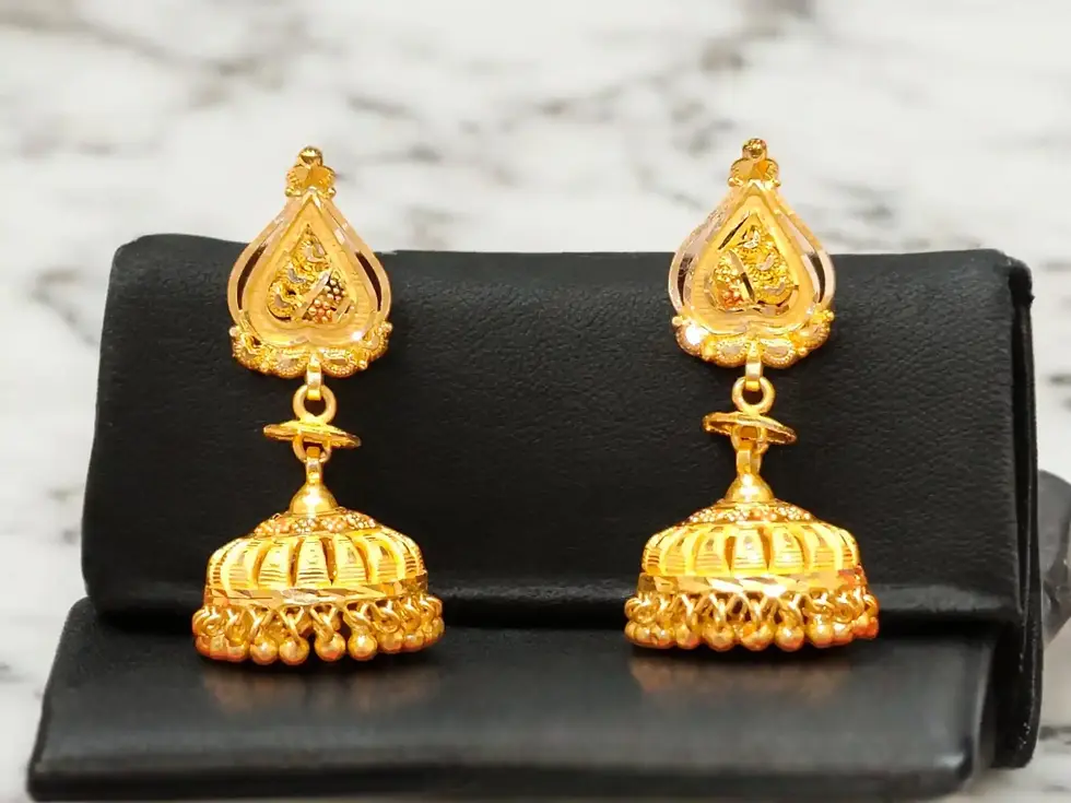 Gold Jhumki