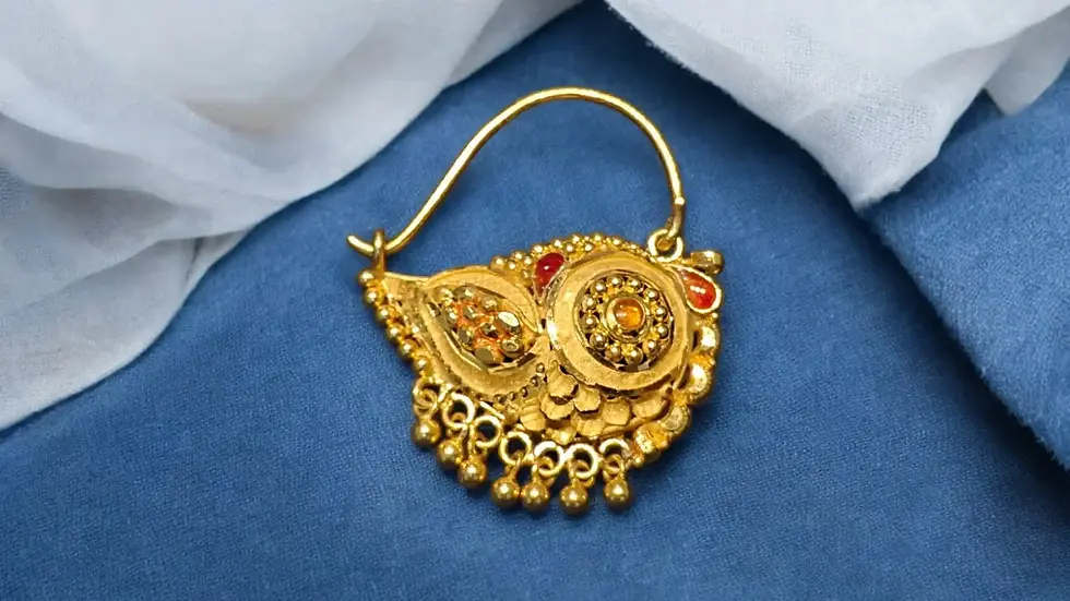 Ornate Nose Pin