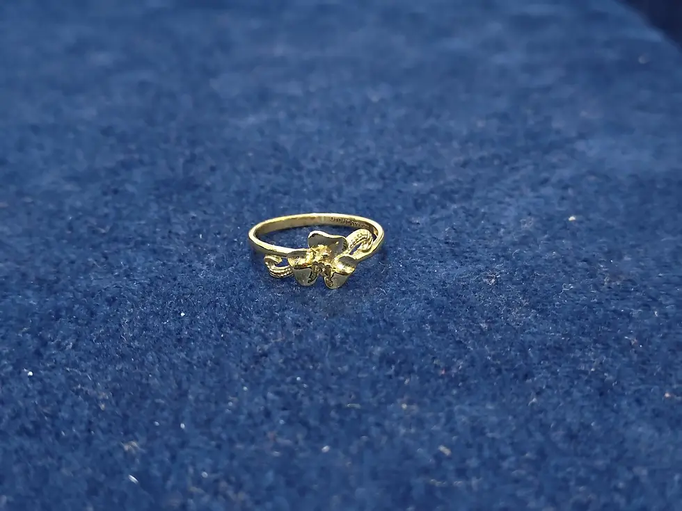 3 Petal Flower Ring