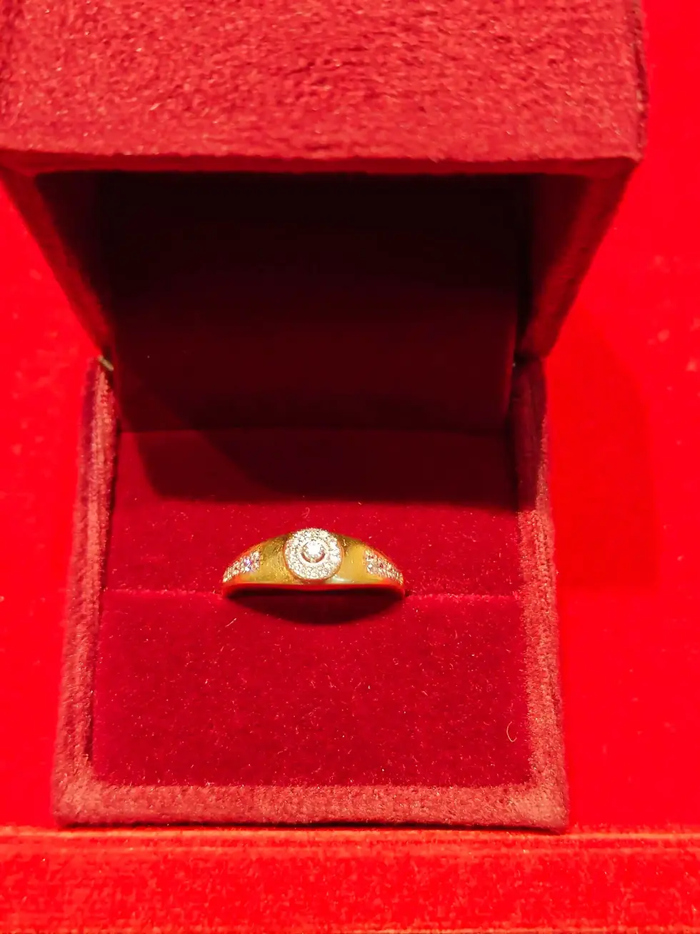 Classic Diamond Ladies Ring