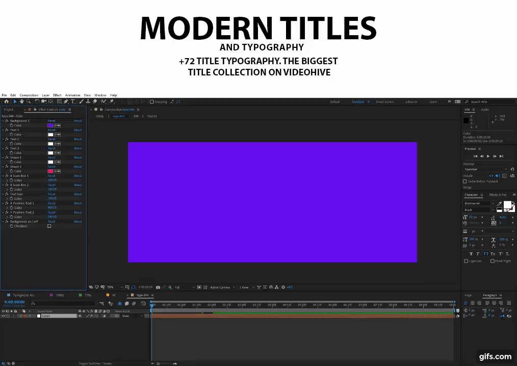 Modern Titles and Typography - 3