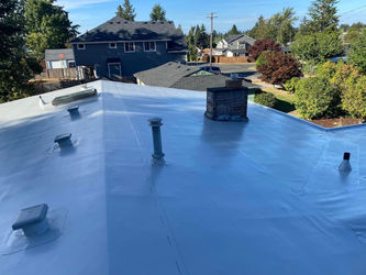 Roofing project by Reliable Roof Care & Exteriors