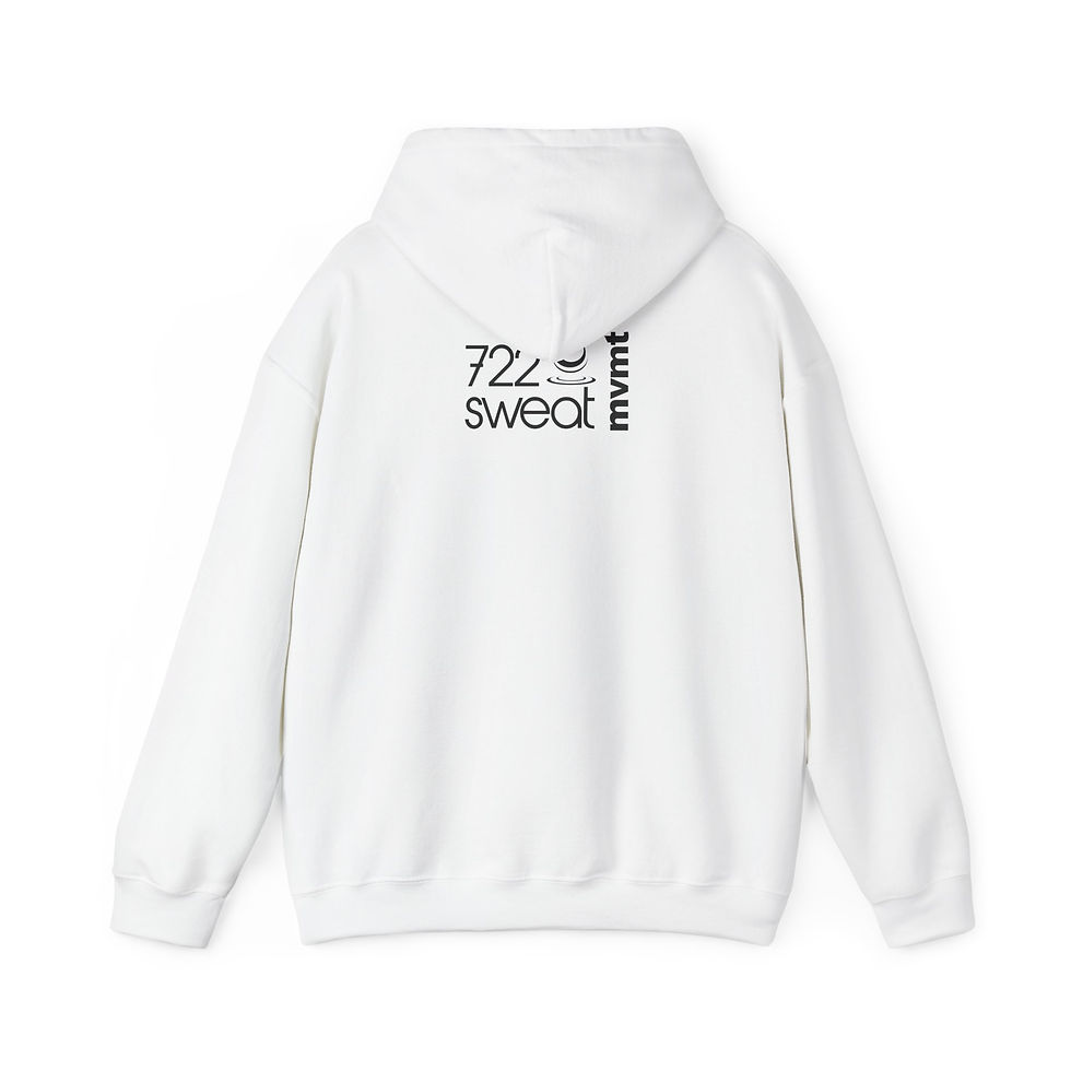 Thumbnail: Size 3XL-5XL Unisex Heavy Blend™ Hooded "Hope" Sweatshirt Black Lettering