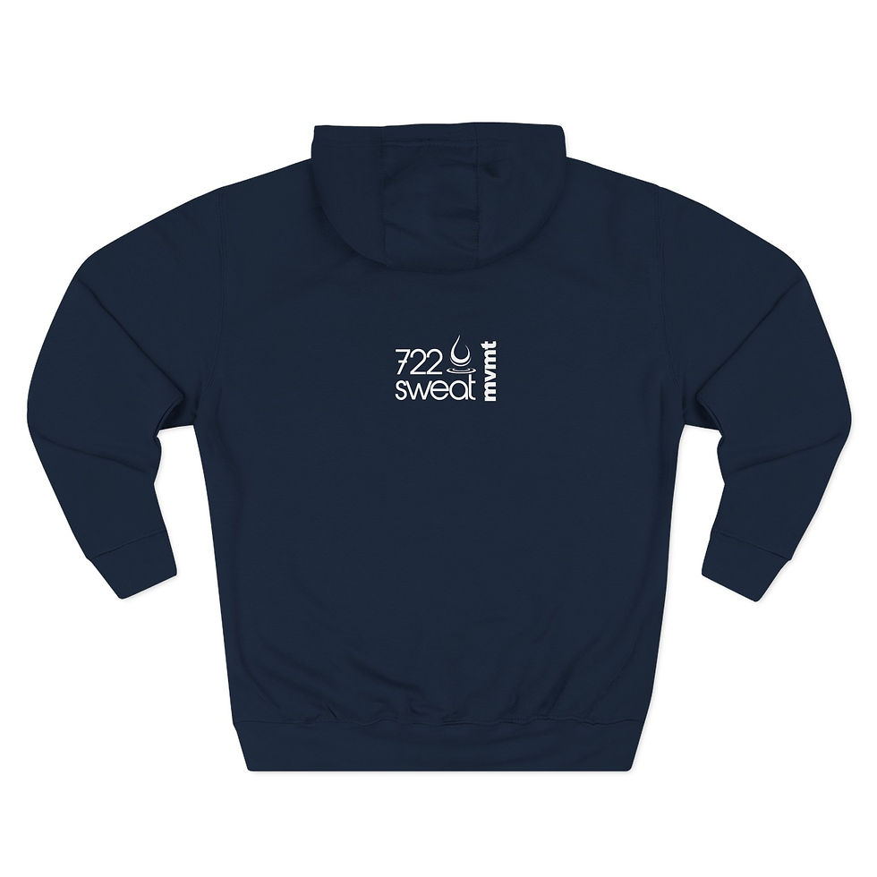 Thumbnail: Unisex Premium Pullover "Inhale" Hoodie White Lettering