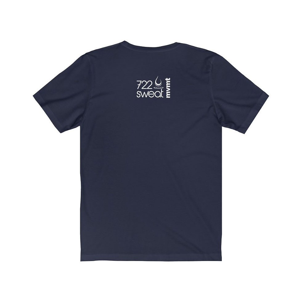 Thumbnail: Unisex Jersey Short Sleeve "J.K.M." Tee White Lettering