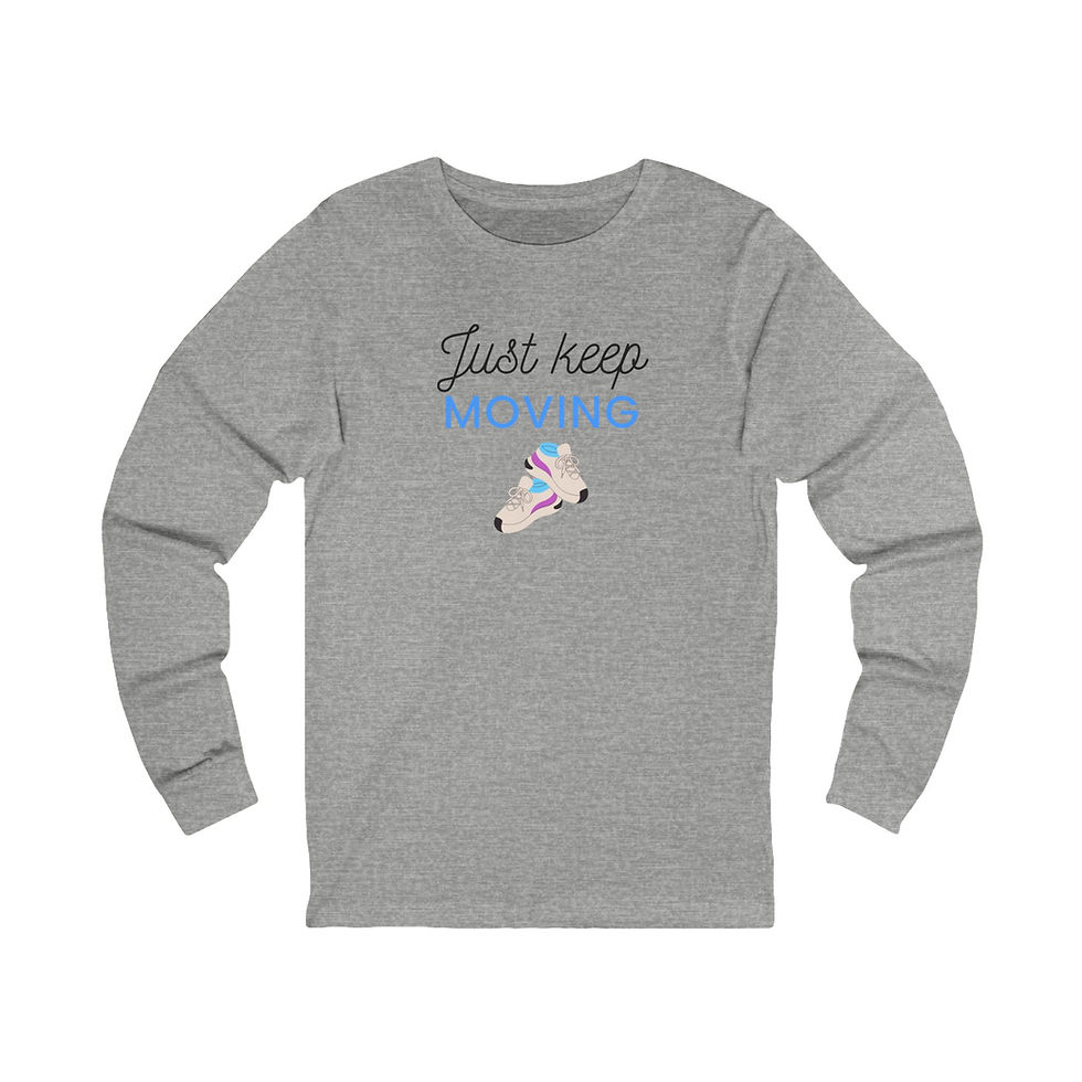 Thumbnail: Unisex Jersey Long Sleeve "J.K.M." Tee