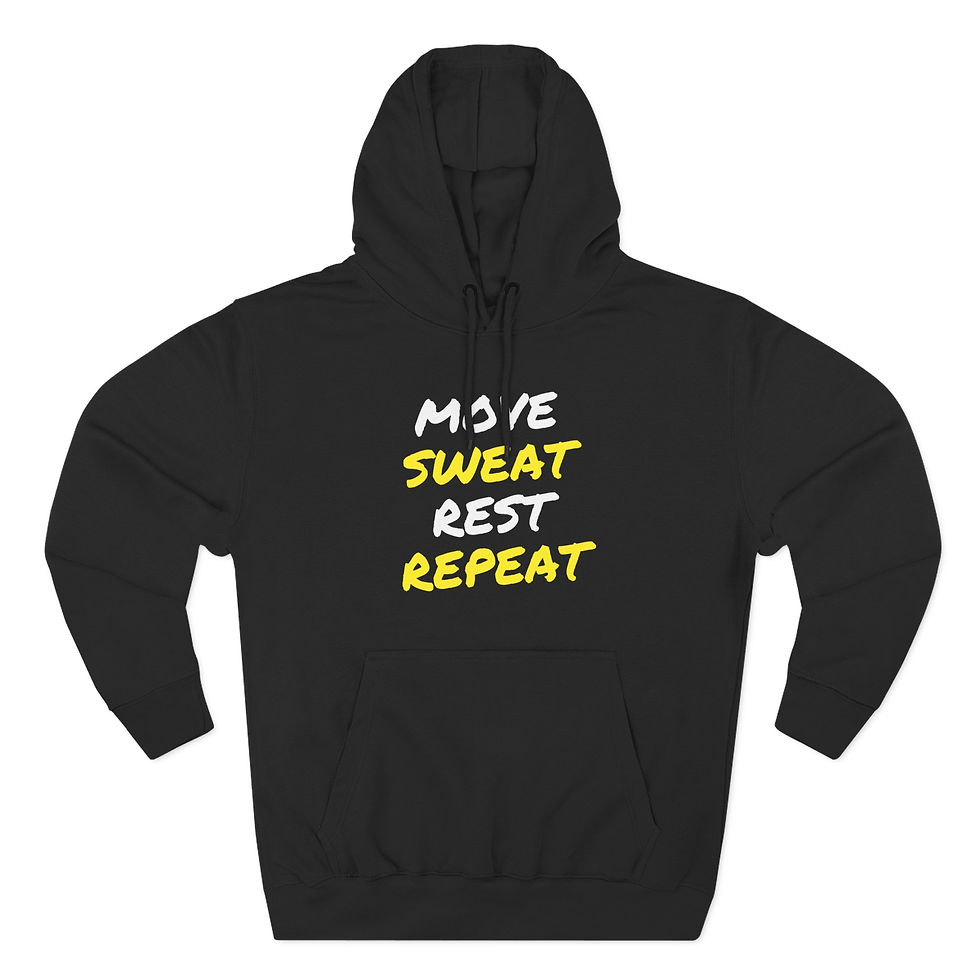 Thumbnail: Unisex Premium Pullover "M.S.R.R." Hoodie White Lettering