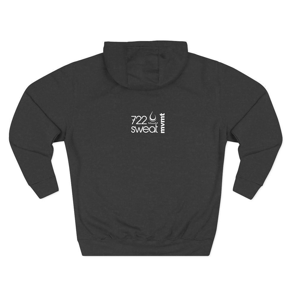 Thumbnail: Unisex Premium Pullover "Inhale" Hoodie White Lettering