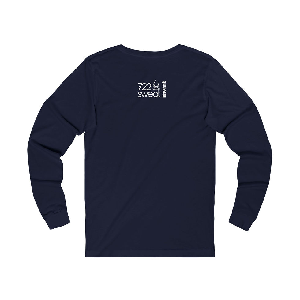 Thumbnail: Unisex Jersey Long Sleeve "Show" Tee White Lettering