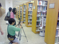 臺北花博「機器人互動體感劇場」影片拍攝過程