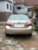 Toyota Camry LE - Back