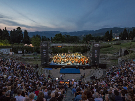 Cinéma à la belle étoile à Fiesole