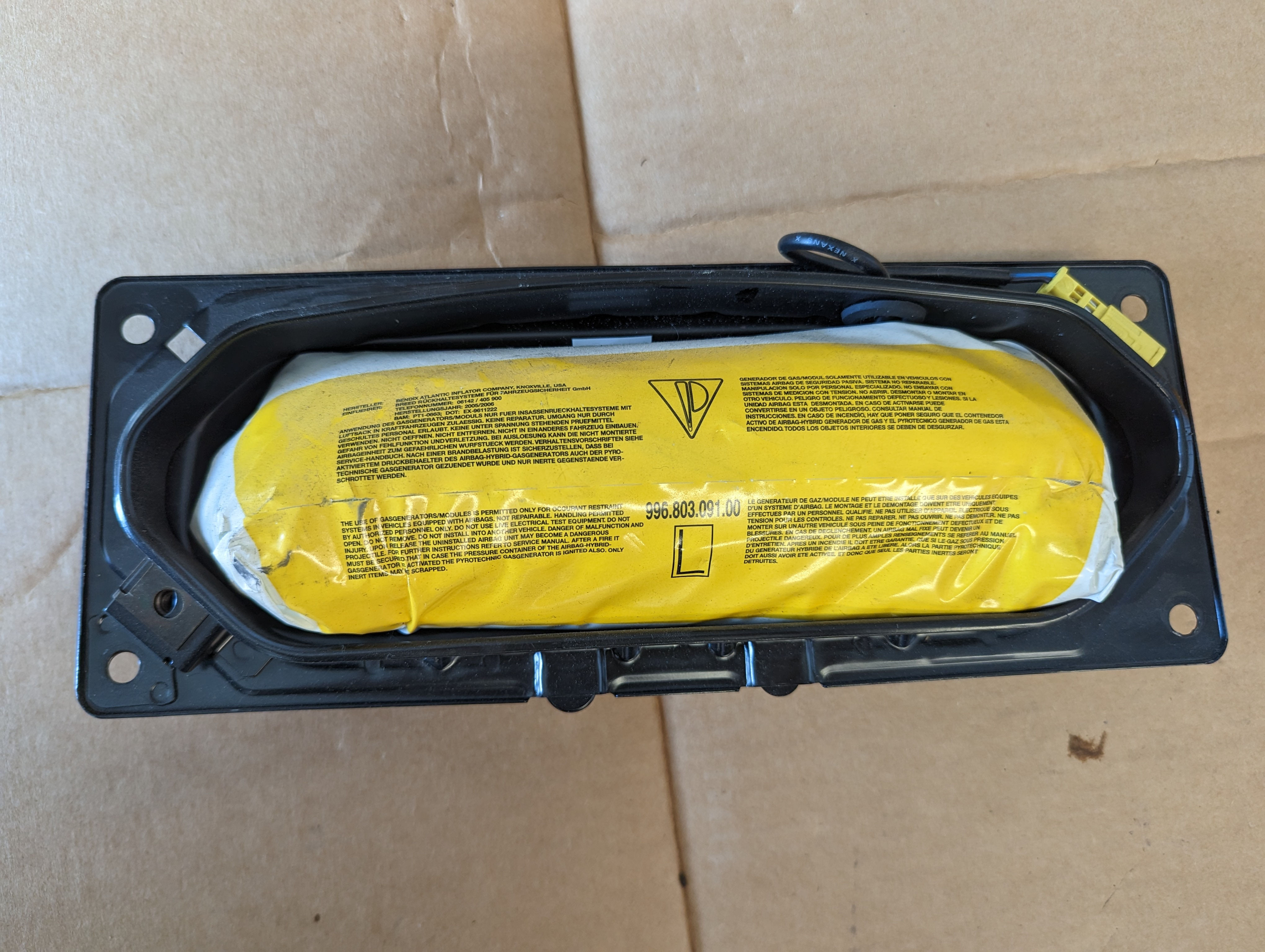 Porsche Airbag 996.803.091.00