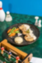 ★ Grilled Chicken with Mushrooms in Tarragon Sauce