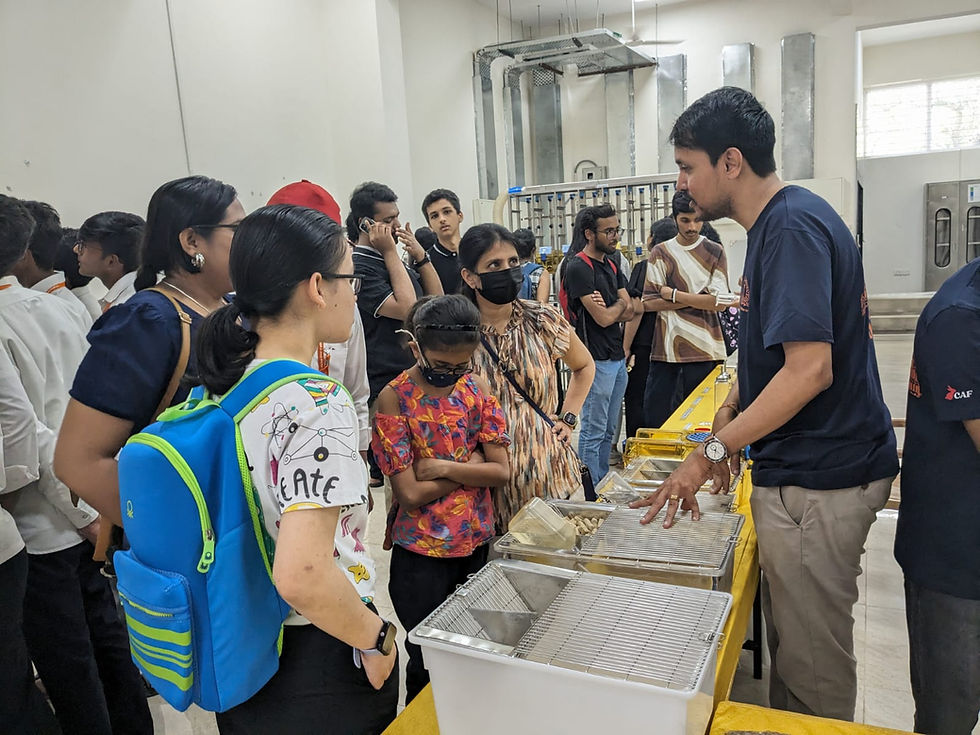 CAF Exhibition on IISc Open day-24