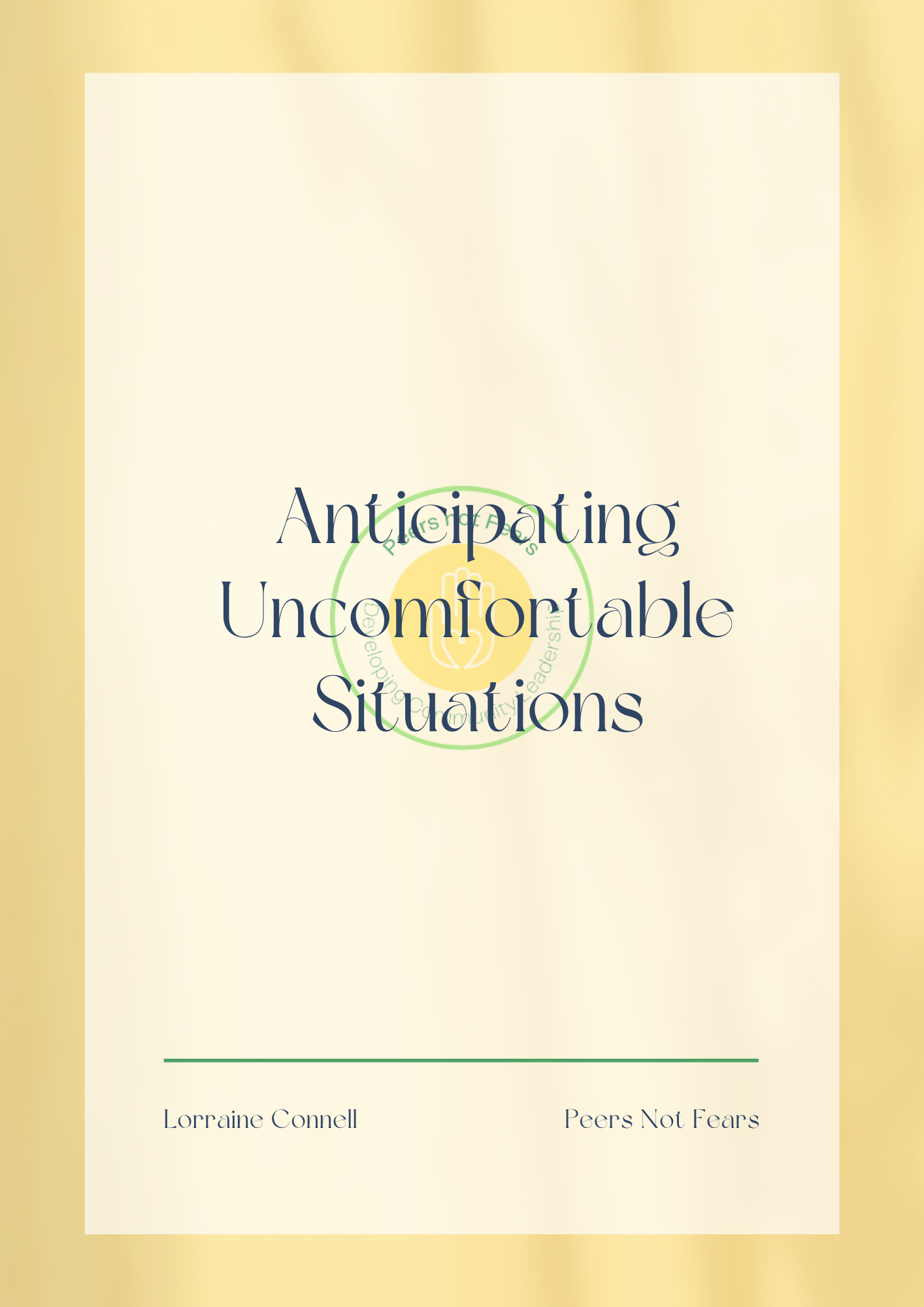 Cover page of activity