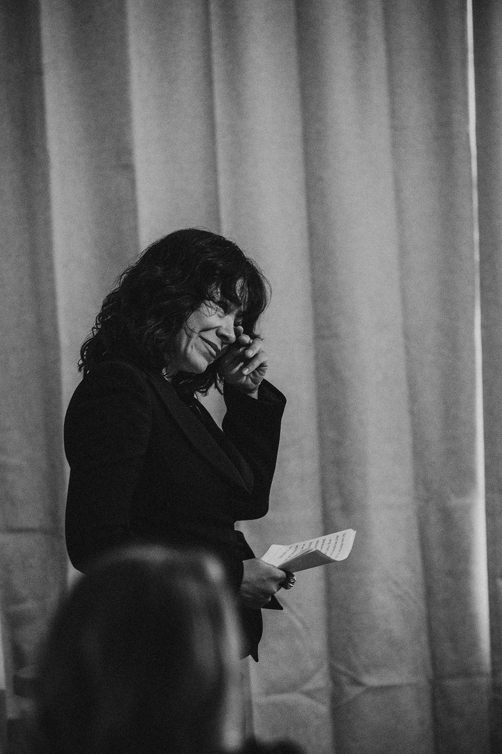 Image of Marielle giving her talk