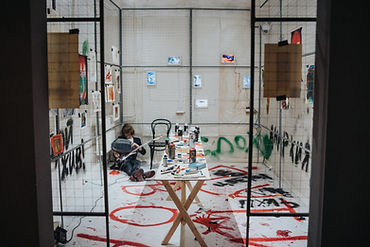 Russian underground Maxim Didenko artist