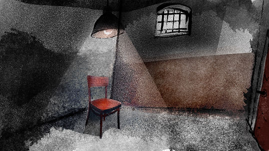 Illustration of Natalia Sats interrogation room in Lubyanka prison.jpg